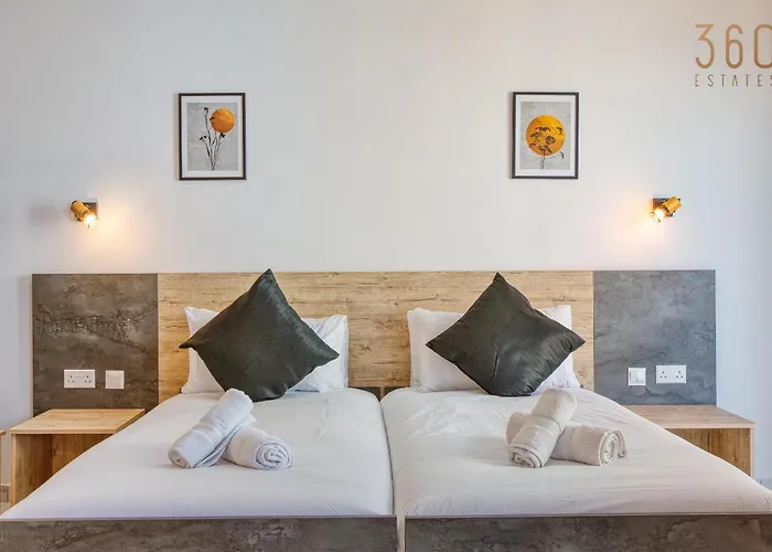 Beautiful Seafront With Comfy Beds, Ac & Wifi By 360 Estates Appartement